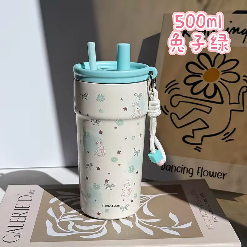 Pinteresty Cute Insulated Tumblers (500 ML)