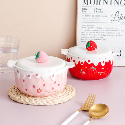 Strawberry Casserole / Ramen Bowl