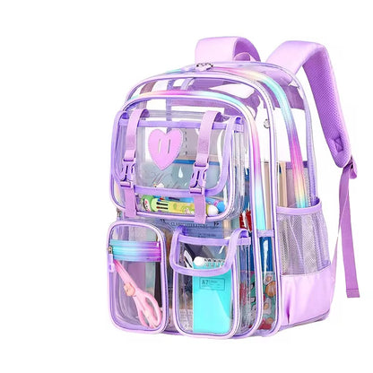 Transparent PVC Backpack