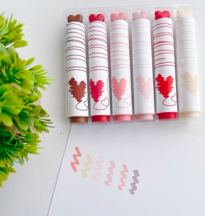 Peek A Boo Heart Highlighters