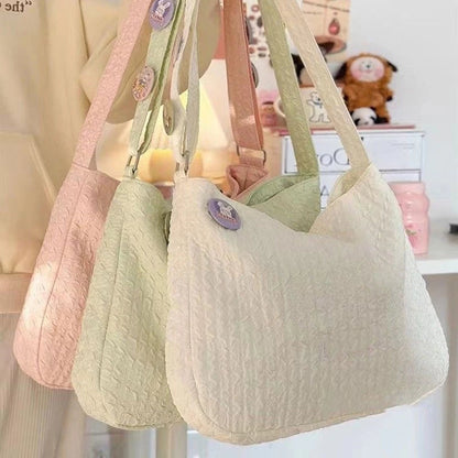 Crossbody Bag (Badges & Keychain Included)