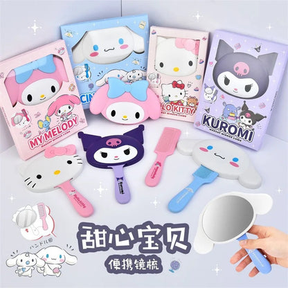 Sanrio Mirror + Comb