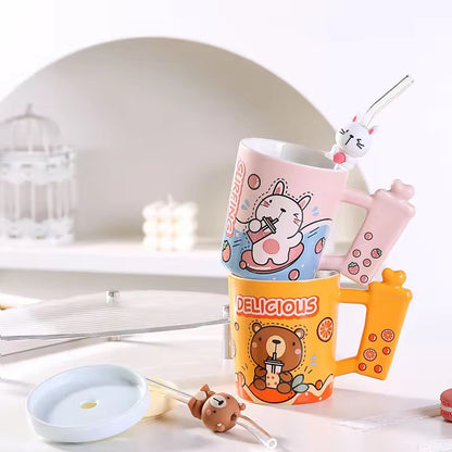 Kawaii Animal Mugs
