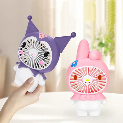Sanrio Characters Face Hand Fan