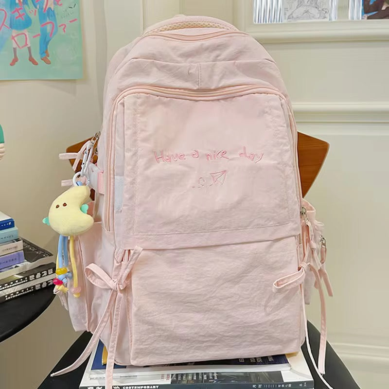 Korean Pastel Backpackas