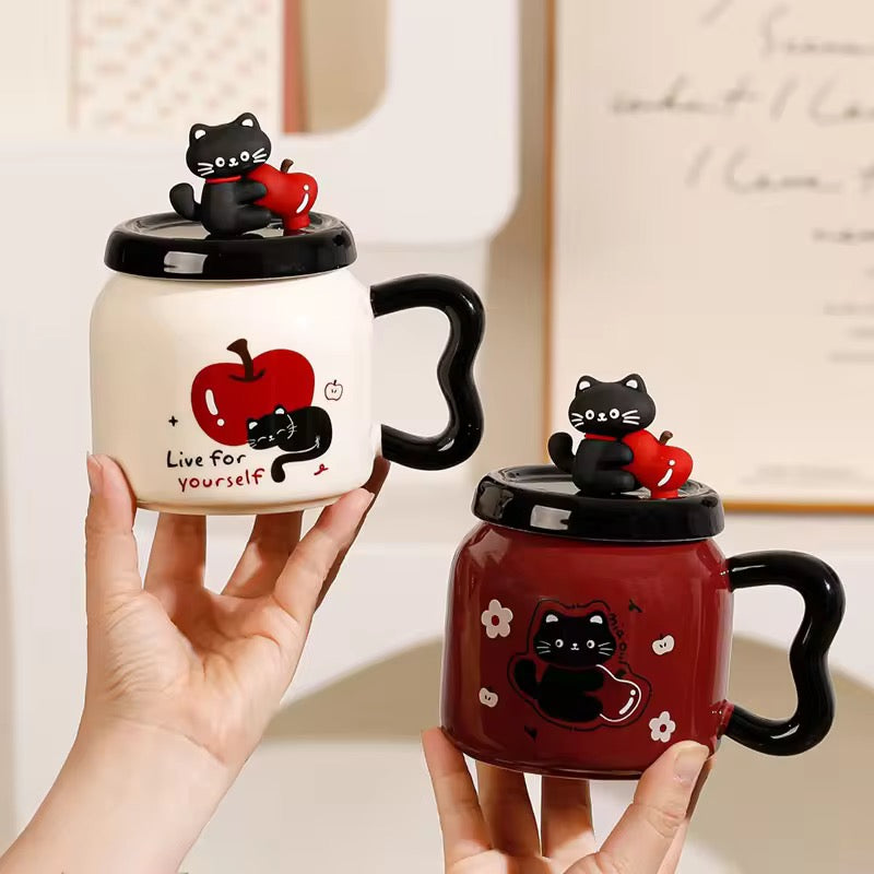 Cute Cat Ceramic Mug