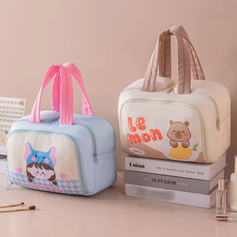 Kawaii sweet themed cosmetic pouch