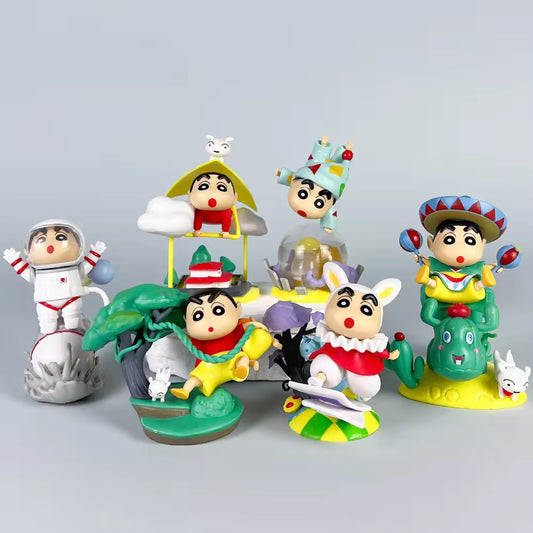 Shinchan Figures (set of 6)