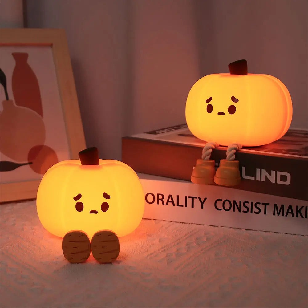 Pumpkin Silicon Touch Lamp