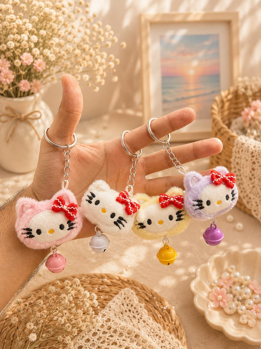Hello Kitty Mini Plushie Keychain