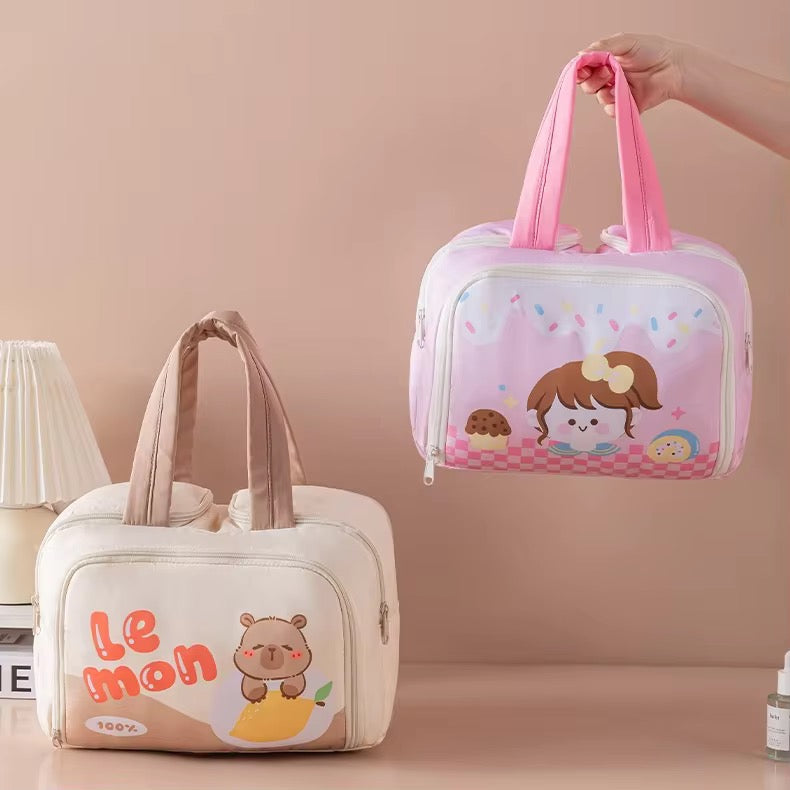 Kawaii sweet themed cosmetic pouch