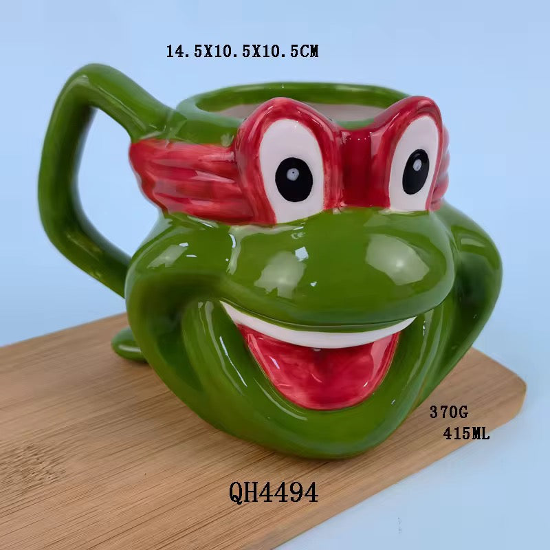 3D Ninja Turtle Coffee Mug