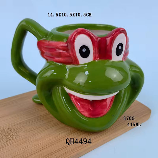 3D Ninja Turtle Coffee Mug
