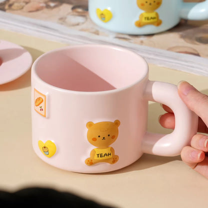 Teddy Bear Pastel Mug