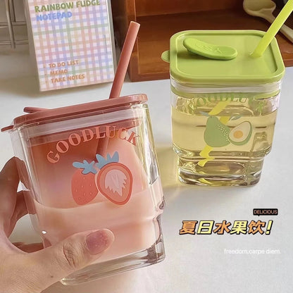 Fruit Glass Tumblers