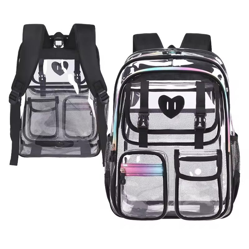 Transparent PVC Backpack