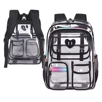 Transparent PVC Backpack