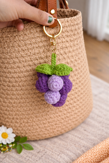 Crochet Fruit Keychain / Bag Hangings