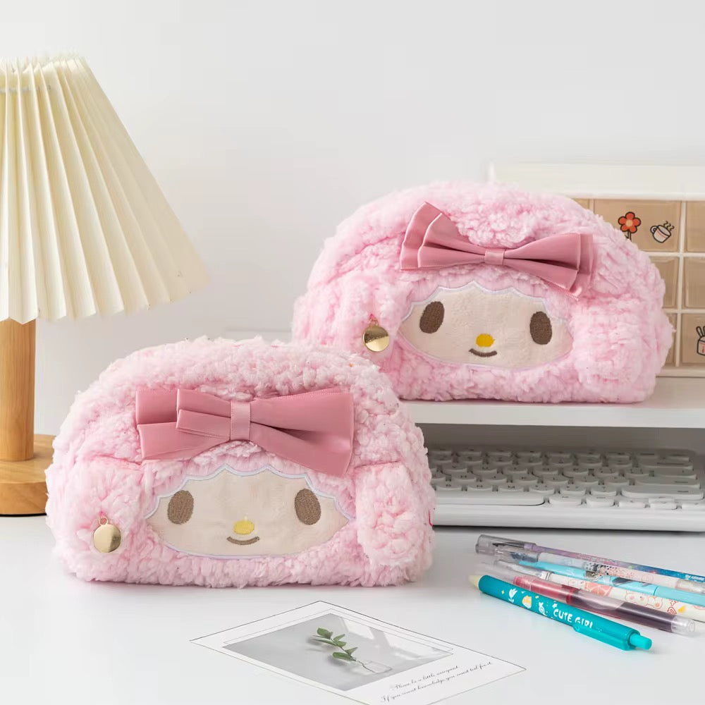 My Melody Soft Furry Pouch