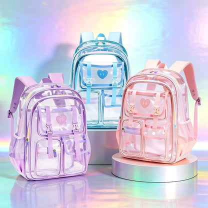 Transparent PVC Backpack