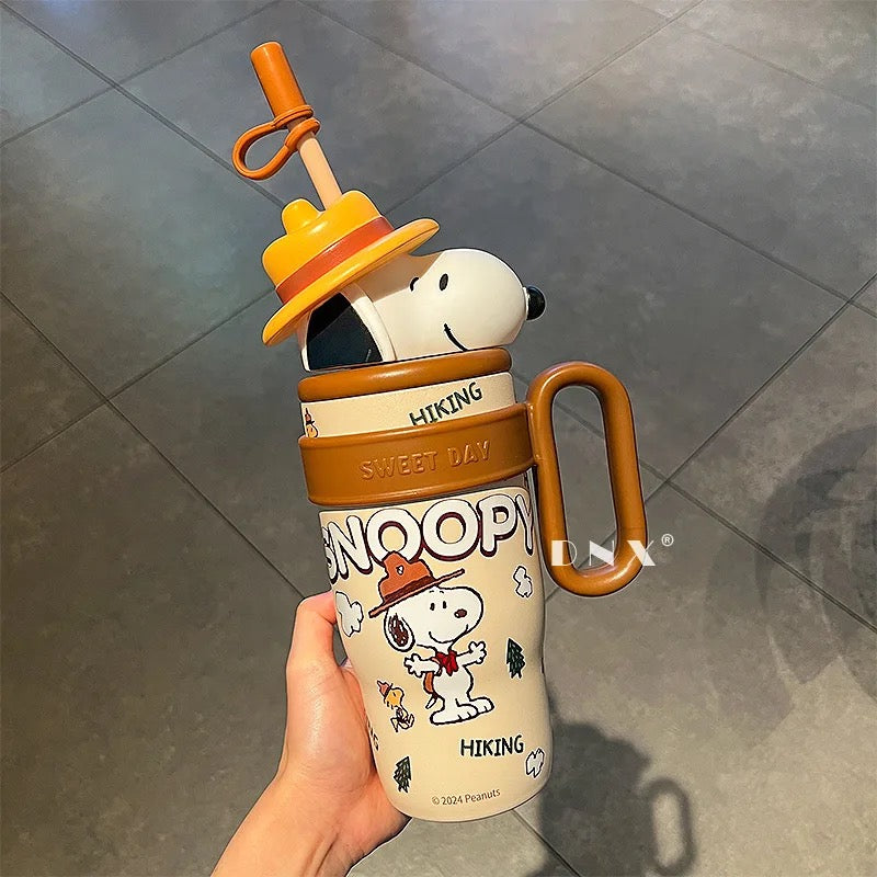 Snoopy Stainless Steel Flask