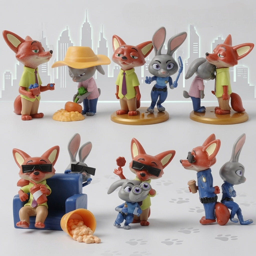 Zootopia Figures Set