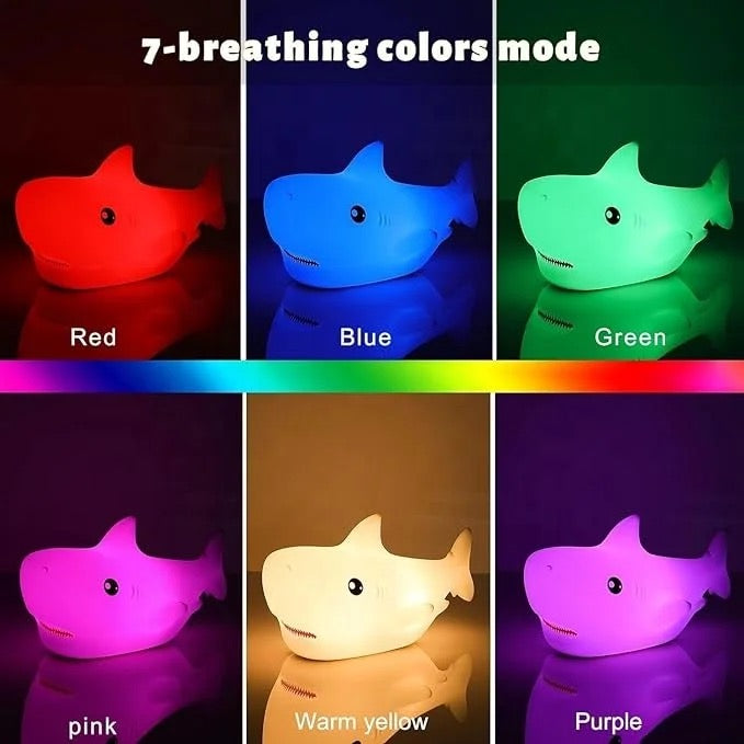 Shark Silicon Touch Lamp