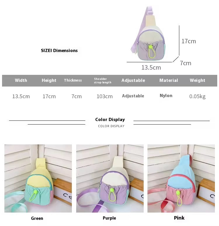 Pastel Chest Bags