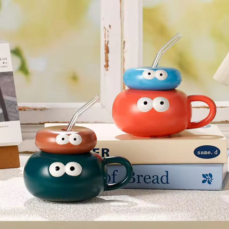 Quirky big monster mugs