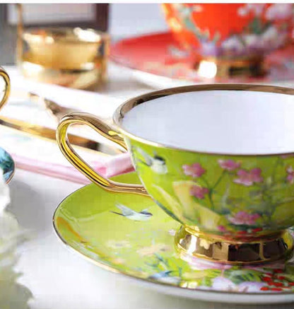 Royal Classic Floral Mug & Saucer Set (Limited Edition)