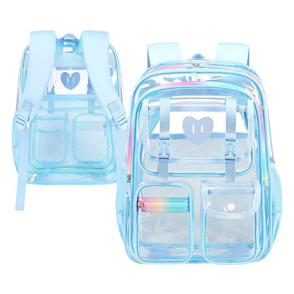 Transparent PVC Backpack