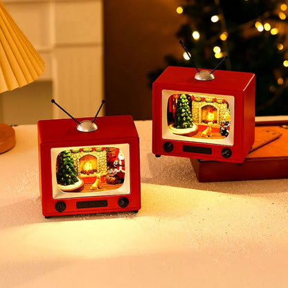 Vintage Retro TV Musical Box