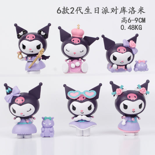 Kuromi Figures (Set of 6)