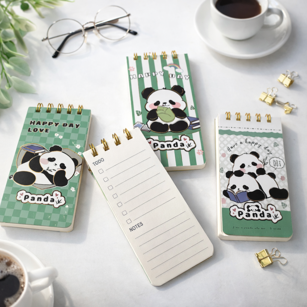 Panda To-Do List Memo Pad