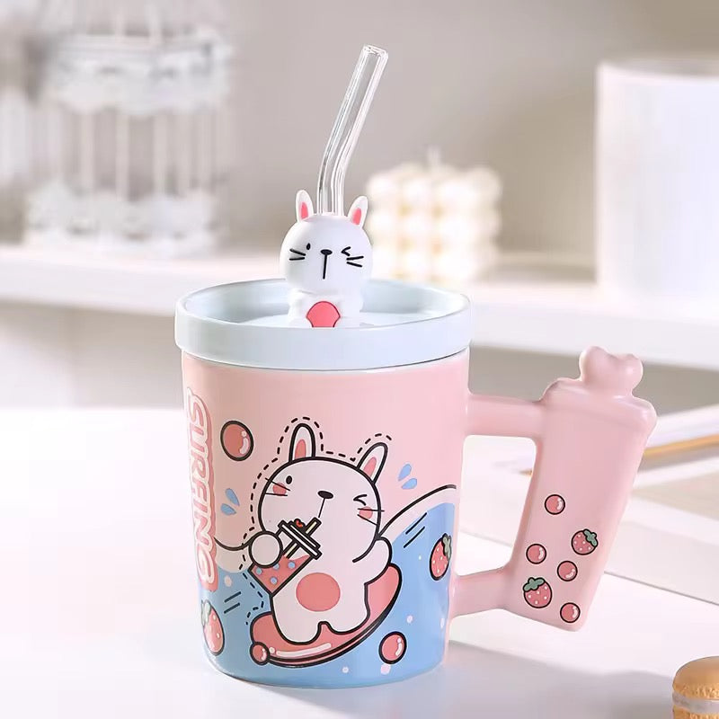 Kawaii Animal Mugs