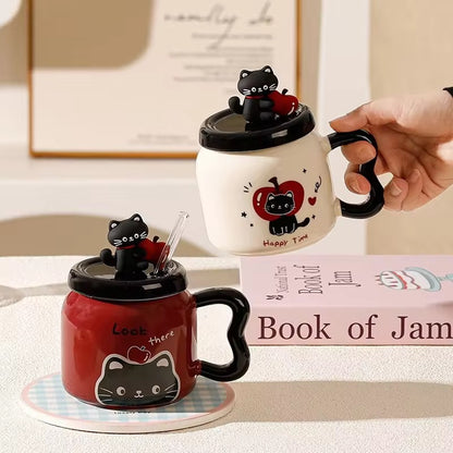 Cute Cat Ceramic Mug