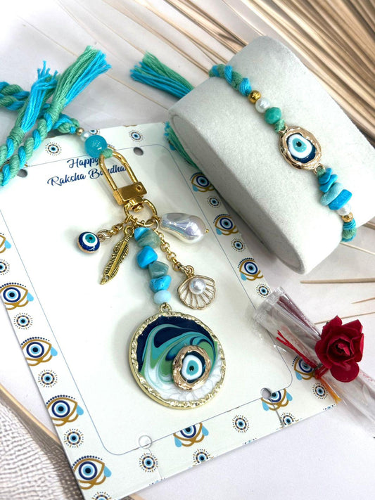 Exclusive Rakhi & Lumba Set