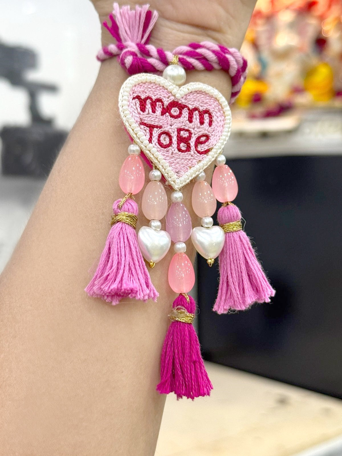 Mom to be & Dad to be Rakhi & Lumba Set