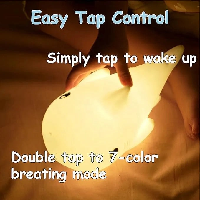 Shark Silicon Touch Lamp