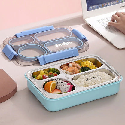 Bento Lunchbox - 4 Grid - 