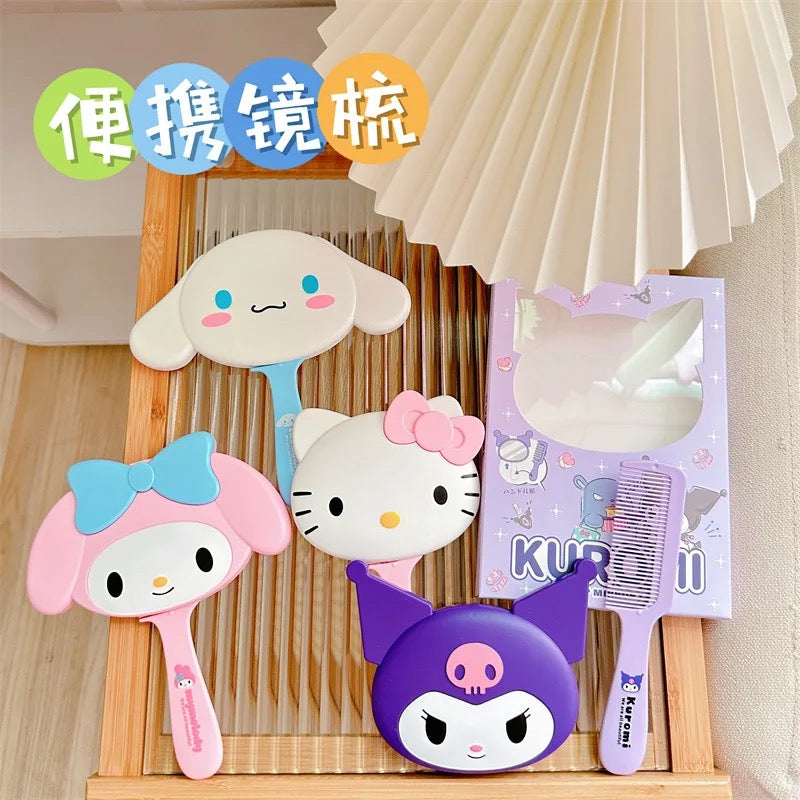 Sanrio Mirror + Comb