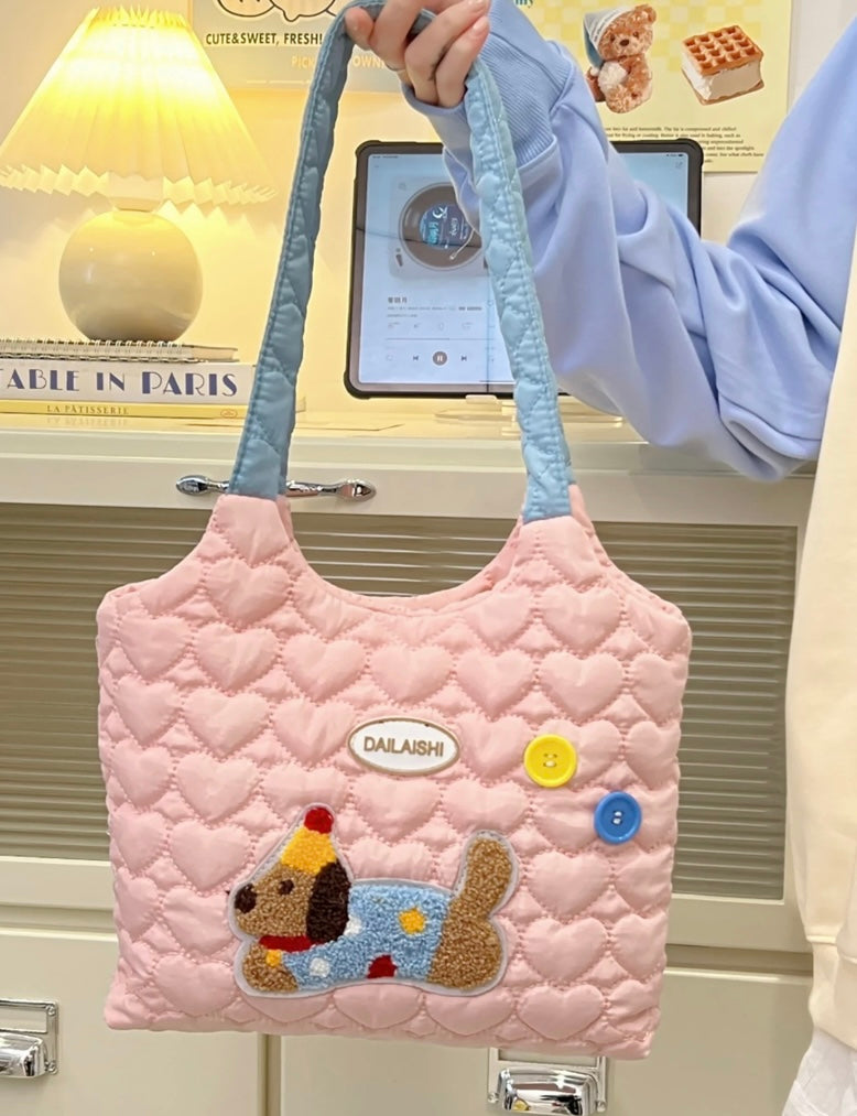 Quirky Pastel Tote Bags