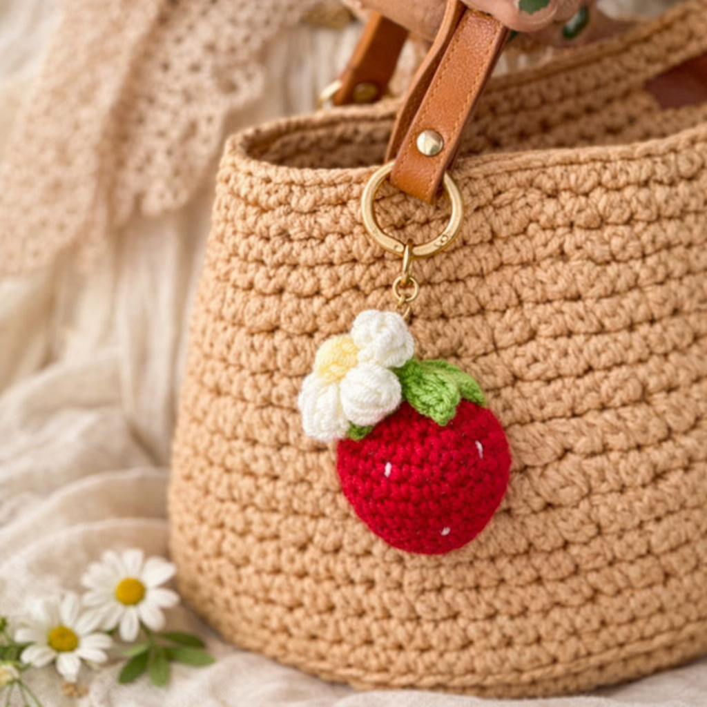 Crochet Fruit Keychain / Bag Hangings