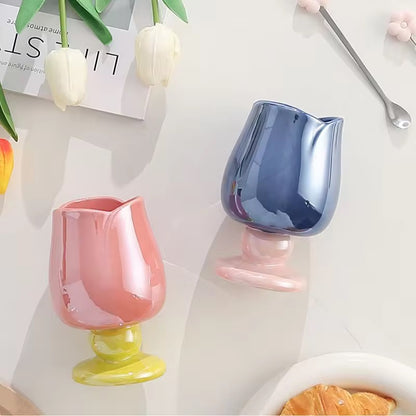 Tulip Ceramic Cups