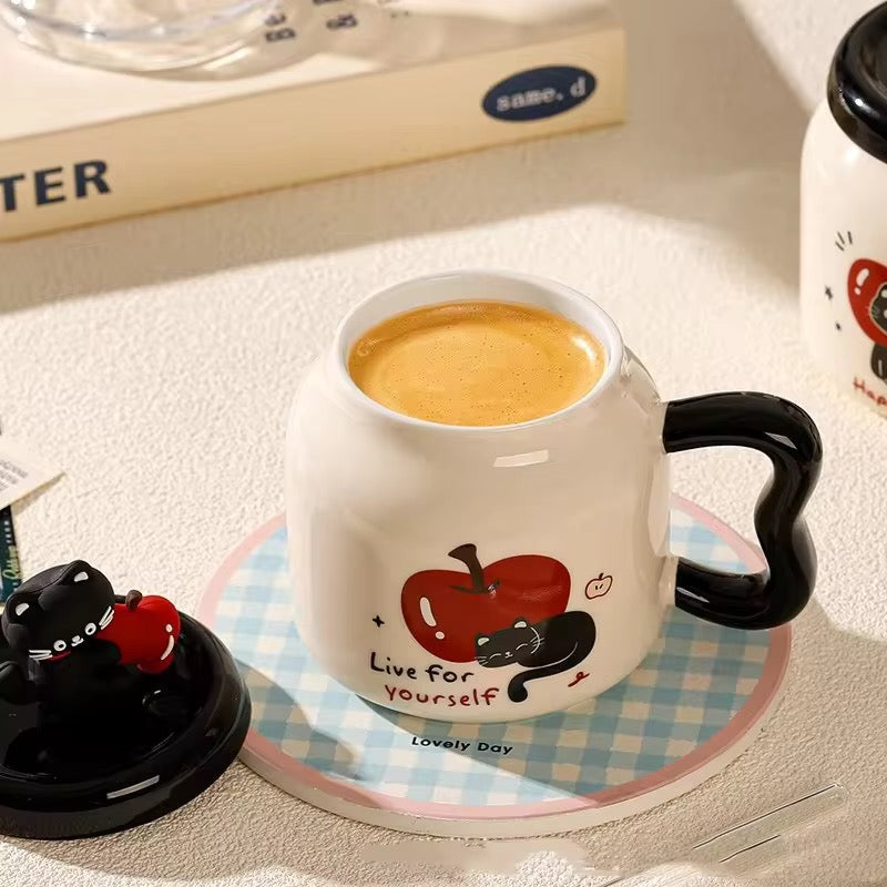 Cute Cat Ceramic Mug