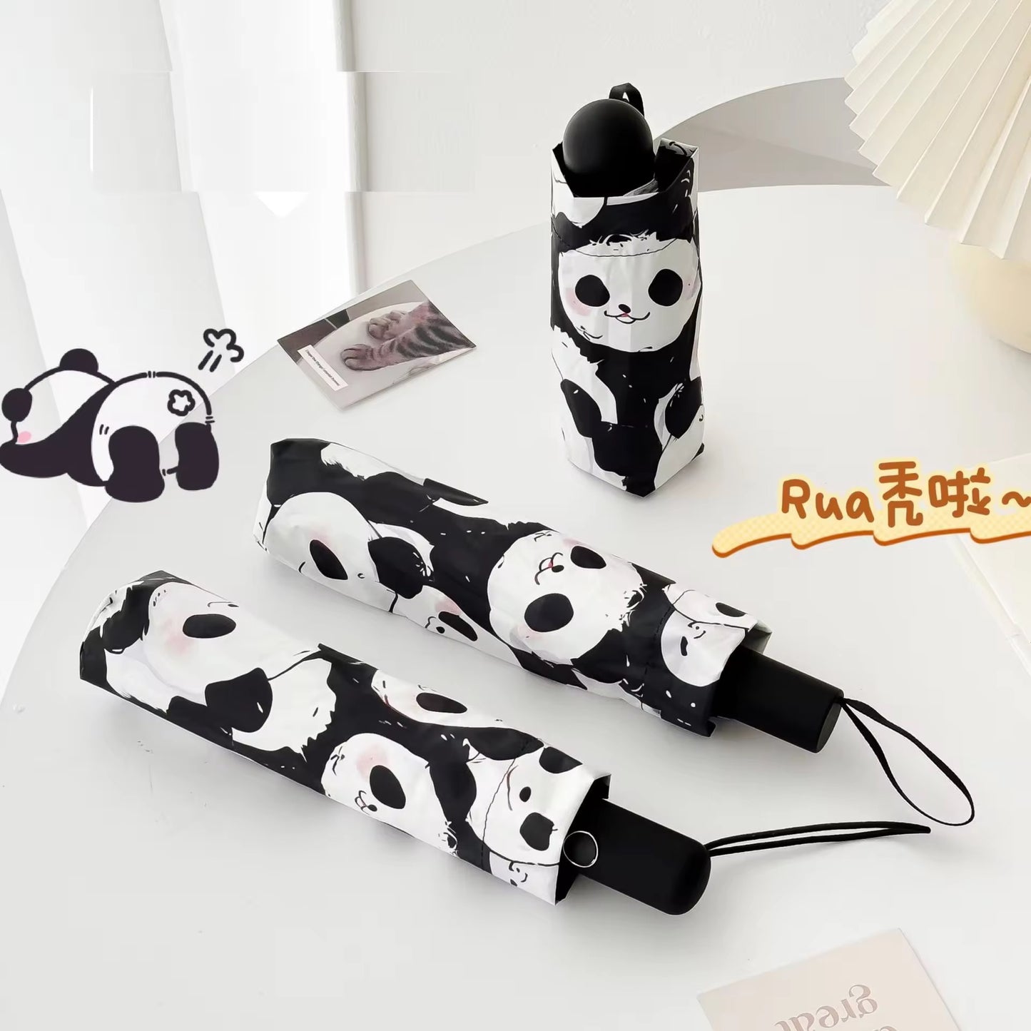 Panda Automatic Umbrella