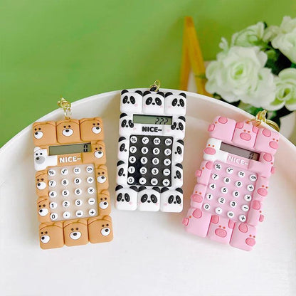 Calculator + Maze Game Keychain - 