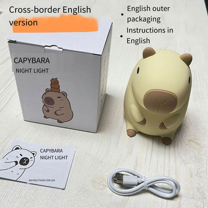 Capybara Silicon Touch Lamp - 
