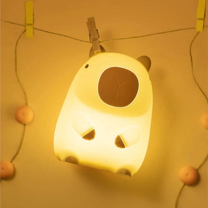 Capybara Silicon Touch Lamp - 
