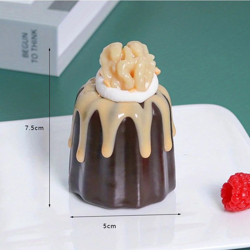 Chocolate Dripping Cake Magnet - 